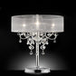 Ore International 35"H Evangelia Crystal Table Lamp
