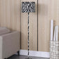 Ore International 59"H Faux Suede Zebra Print Floor Lamp