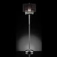 Ore International 63"H Effleurer Crystal Floor Lamp