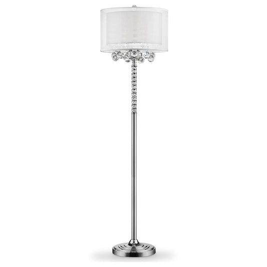 Ore International 63"H Moiselle Crystal Floor Lamp