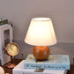 Ore International 9"H Wooden Globe Table Lamp