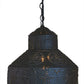 Park Designs Punch Star 12" x 12" Textured Black Pendant Light