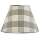 Park Designs Wicklow Check 12" Dove Lamp Shade