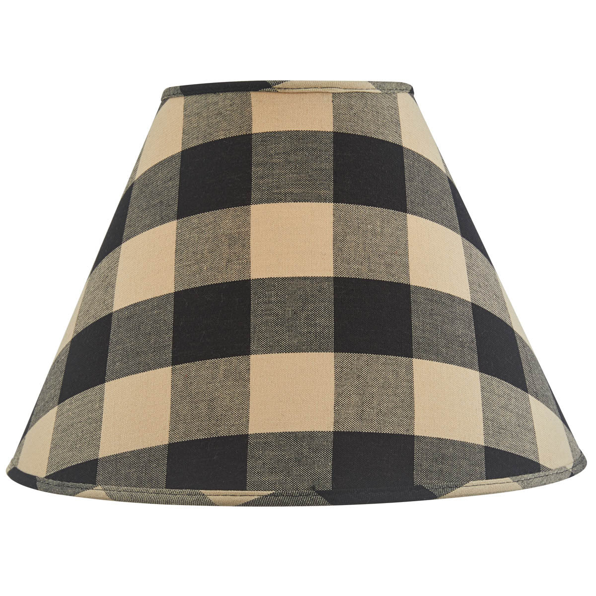 Park Designs Wicklow Check 14" Black Lamp Shade