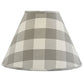 Park Designs Wicklow Check 14" Dove Lamp Shade