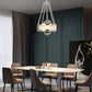 Pasargad Home Bistro 13" Chrome Metal & Glass Pendant Light