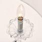 Pasargad Home Bizet 21" Chrome Metal & Cystal Chandelier