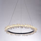 Pasargad Home Claire 24" Black Metal & Crystal Chandelier