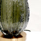 Pasargad Home Felicia 15" White & Green Glass Modern Table Lamp