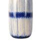 Pasargad Home Garcia 15" White & Blue Ceramic Table Lamp