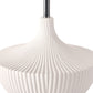 Pasargad Home Jade 15" White Metal & Ceramic Table Lamp