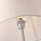 Pasargad Home Jade 15" White Metal & Ceramic Table Lamp