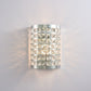 Pasargad Home Rene 9" Chrome Metal & Crystal Sconce