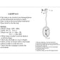 Pasargad Home Seraphina 12" Silver Glass & Steel Pendant Light