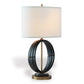 Port 68 Andrew 27" Modern Table Lamp with Oval Hardback Shade