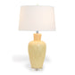 Port 68 Bayleaf 30" Yellow Table Lamp with Round Hardback Shade