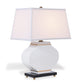 Port 68 Carol White 27" Table Lamp with Rectangle Softback Shade