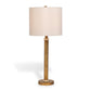 Port 68 Delfern Gold Buffet Set of 2 Table Lamp with Beige Hardback Shade