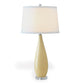 Port 68 Emma Lemon 32" Table Lamp with Green Drum Hardback Shade