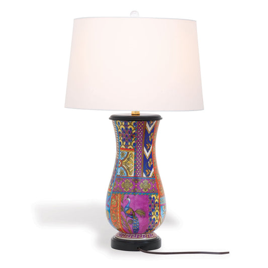 Port 68 Gypsy Table Lamp with Round Empire Hardback Shade