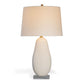 Port 68 Jimmy Cream 29" Transitional Table Lamp with White Hardback Drum Shade