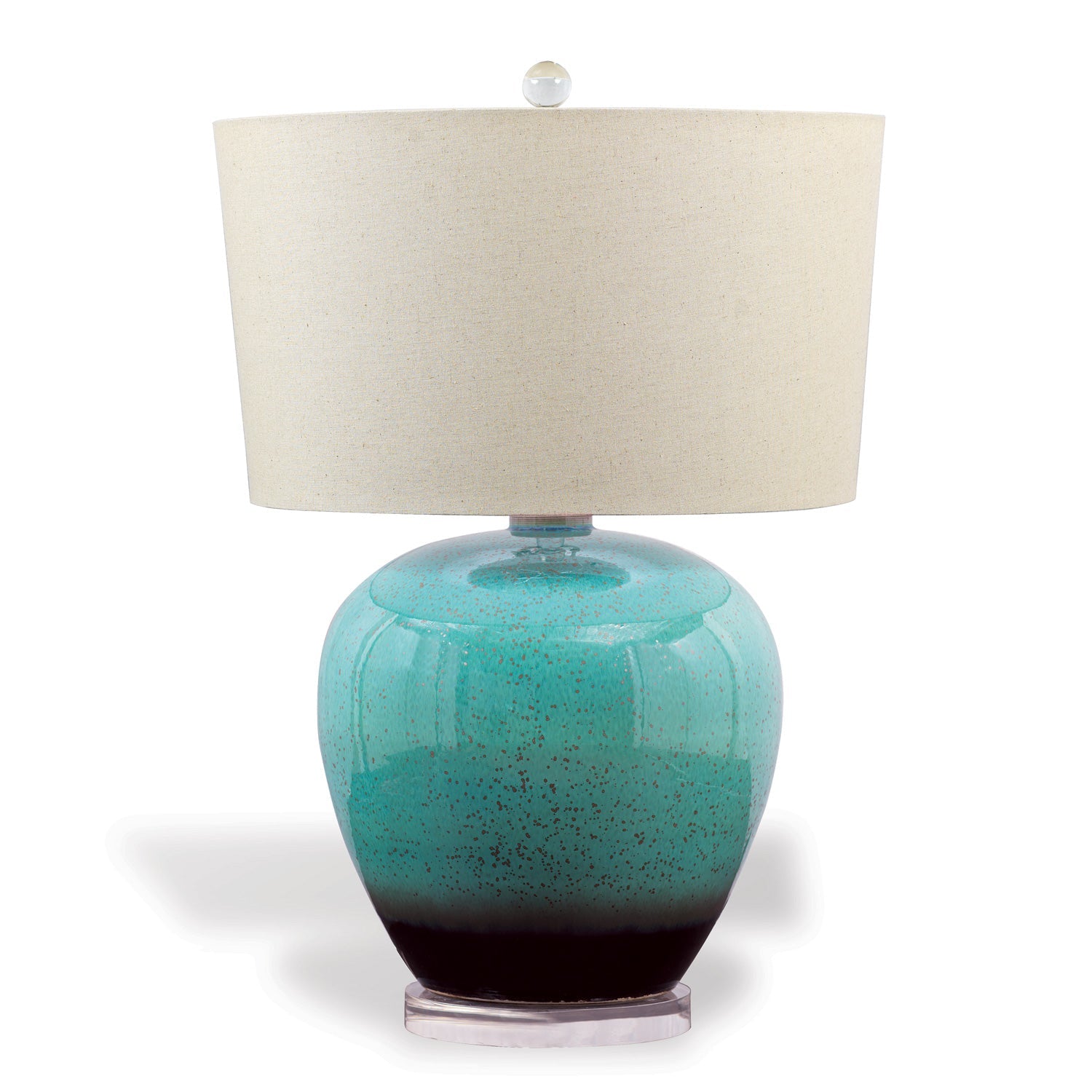 Port 68 Laguna Turquoise 31" Table Lamp with Hardback Shade