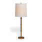 Port 68 Lauderdale Gold Buffet 33" Set of 2 Table Lamp with Beige Softback Shade