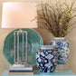 Port 68 Miramar Nickel 33" Table Lamp with Hardback Shade