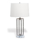 Port 68 Miramar Nickel 33" Table Lamp with Hardback Shade