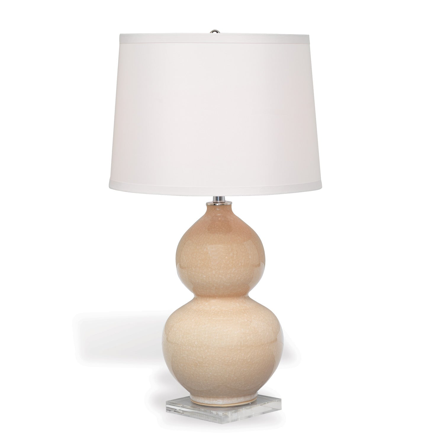 Port 68 Pearl 32" Classic Table Lamp with White Hardback Drum Shade