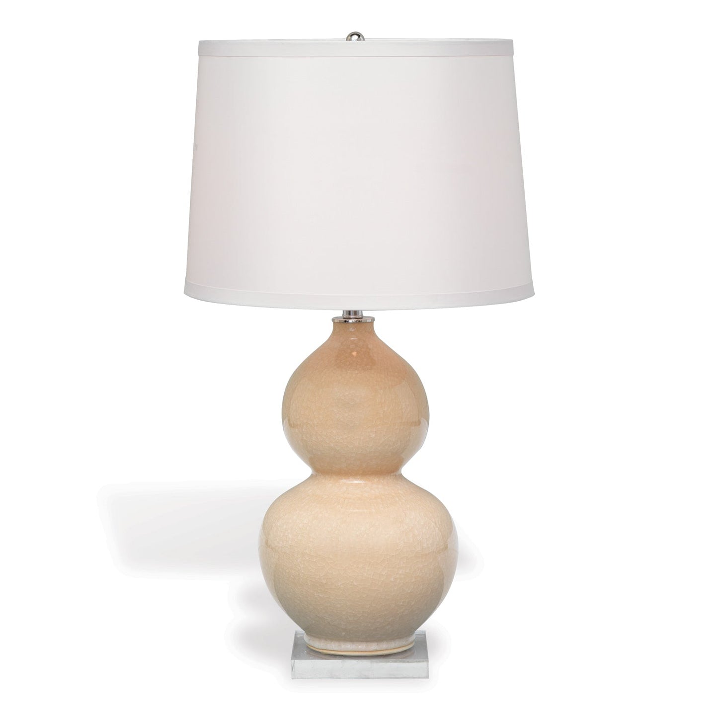 Port 68 Pearl 32" Classic Table Lamp with White Hardback Drum Shade