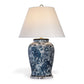 Port 68 Siberian Tiger 36" Table Lamp with White Hardback Shade