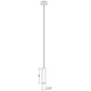 SONNEMAN ALC 2" Small 1-Light LED Satin Black Bezel Trim Shape Pendant Light