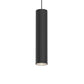 SONNEMAN ALC 2" Small 1-Light LED Satin Black Bezel Trim Shape Pendant Light