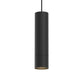 SONNEMAN ALC 3" Small 1-Light LED Satin Black Snoot Trim Shape Pendant Light With 20' Cord Length