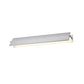 SONNEMAN Alleron 24" LED Bright Satin Aluminum Wall Sconce