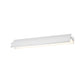 SONNEMAN Alleron 24" LED Bright Satin Aluminum Wall Sconce