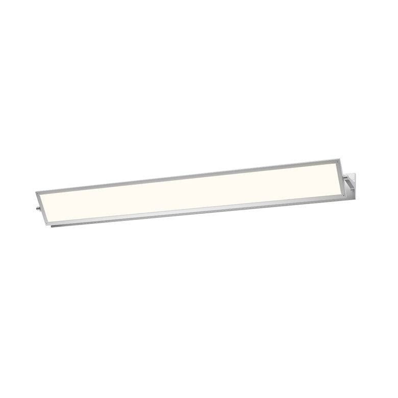 SONNEMAN Alleron 24" LED Bright Satin Aluminum Wall Sconce