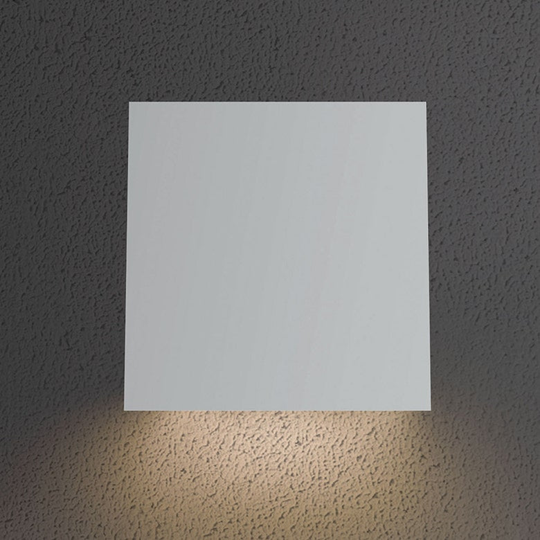 SONNEMAN Angled Plane Integral LED Textured Gray Aluminum Shade Downlight Wall Sconce