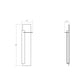 SONNEMAN Backgate 30" 1-Light LED Textured Gray Aluminum Shade Left Orientation Wall Sconce