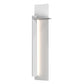 SONNEMAN Backgate 30" 1-Light LED Textured White Aluminum Shade Left Orientation Wall Sconce