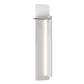 SONNEMAN Backgate 30" 1-Light LED Textured White Aluminum Shade Right Orientation Wall Sconce