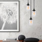 SONNEMAN Chelsea 3-Light Satin Black Chandelier