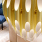 SONNEMAN Chimes 3-Tier Satin Brass Chandelier