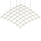 SONNEMAN Constellation Aquarius Major 2700K LED Satin Brass Clear Faceted Acrylic Shade Chandelier