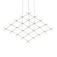 SONNEMAN Constellation Aquarius Medius 2700K LED Satin Nickel White Optical Acrylic Shade Chandelier