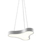 SONNEMAN Corso Rhythm LED Bright Satin Aluminum Pendant Light With 20' Cord Length