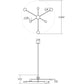 SONNEMAN Counterpoint 6-Light LED Satin White Aluminum With Optical Acrylic Shade Pendant Light