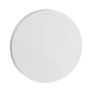 SONNEMAN Dotwave 1-Light LED Large Textured White Aluminum Shade Round Wall Sconce