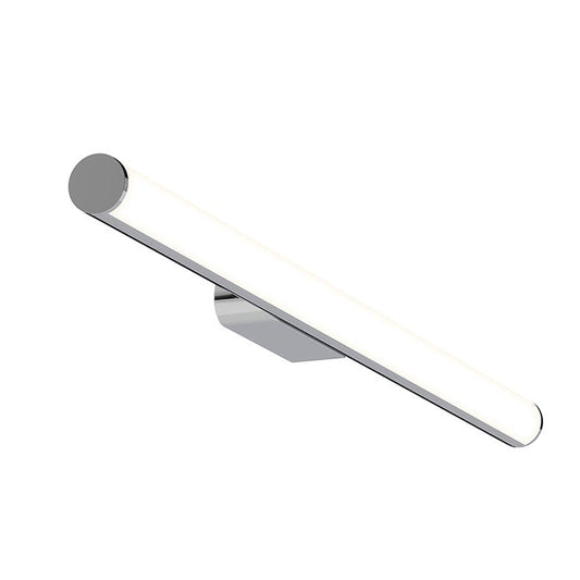 SONNEMAN Fino 18" 1-Light LED 3000K Polished Chrome Optical Acrylic Shade Vanity Bath Bar Lighting